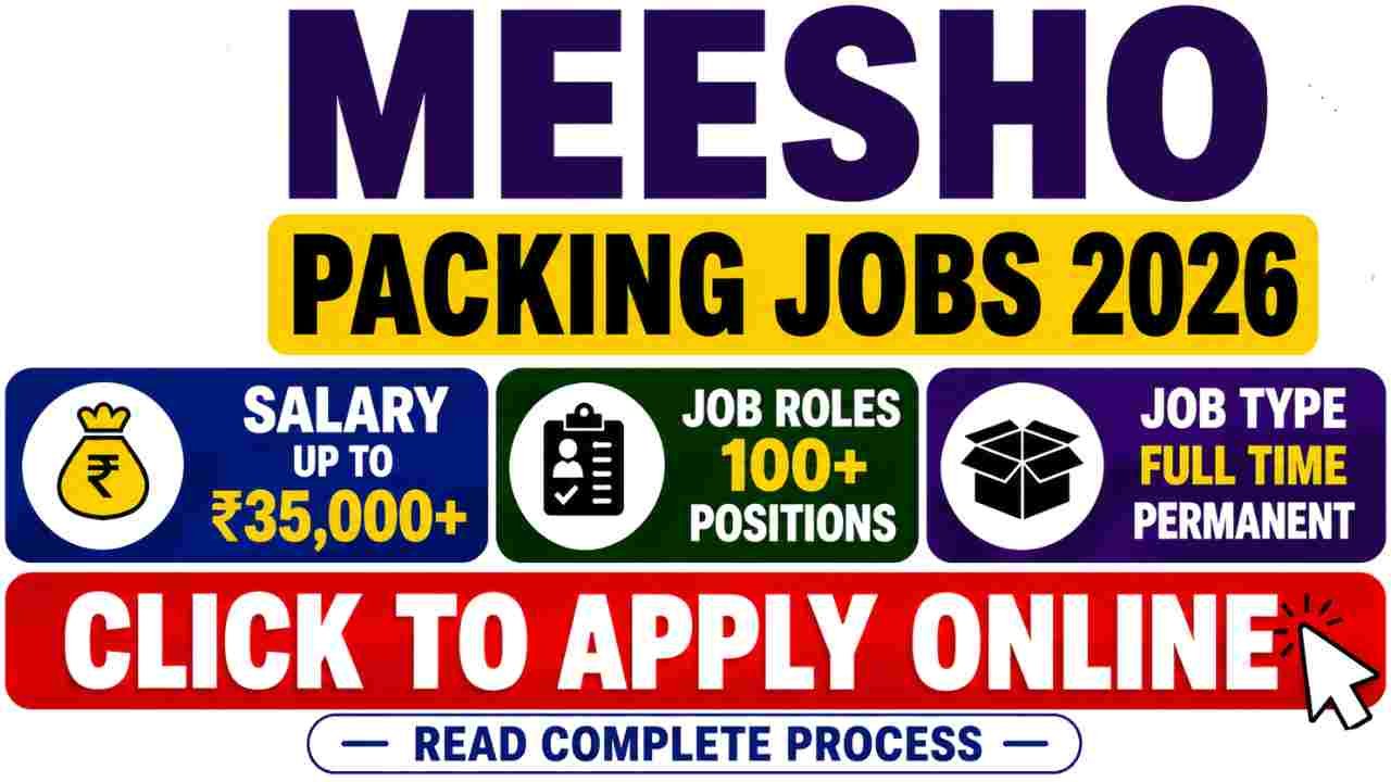 Meesho Packing Jobs 2026: No Experience? Freshers Can Still Apply